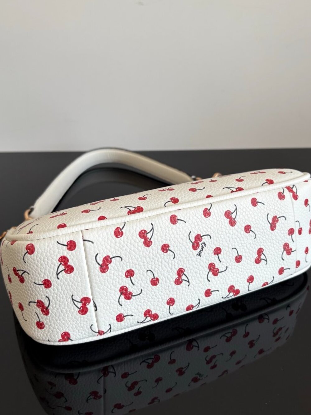 Coach Teri Cherry Print Shoulder Bag - Picture 5 of 9